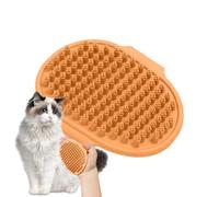 Brosse de douche pour chien - Poils doux - Brosse de massage pour le bain - Pour chiens et chats à poils longs ou courts ainsi que pour les chiots et les chatons pour se laver, se doucher, se baigner