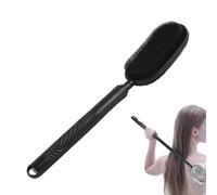 Brosse de douche pour le dos - 37 x 5 x 3 cm - Poignée longue rétractable - Brosse de bain double face - Outils de massage pour le corps - Pour le nettoyage des hommes, des femmes, des , du