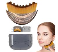 Brosse De Drainage Lymphatique Visage,Massage Décontractant Mâchoire Menton | Drainage lymphatique efficace pour réduire poches double menton,pour sculpter mâchoire,dégonfler visage,peau plus ferme