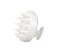 Brosse De Énergie Du Cuir Oral Elu En Silicone,Peigne Pour Racine Des Cheveux,Démangeaisons,Nettoyage Fleuri Du Cuir Oral Elu,Brosse De Bain Pour Le Corps - Type White Ykxts
