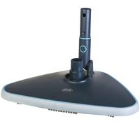 BROSSE DE FOND DE PISCINE FIXATION EASY-CLIP SANS TIGE GRE TRIANGULAIRE GRAPHITE