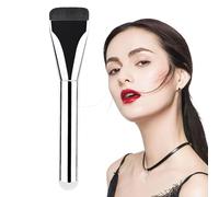 Brosse De Fond De Teint Liquide - Applicateur De Maquillage À Plateau Plat, Outil De Tampon Ultra Mince | Polonteur De Mélangeur De Base Professionnel Pour Le Visage | Soft Glide Contour Shaper Coater