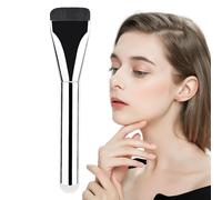 Brosse De Fond De Teint Liquide Plate, Brosse Plate À Maquillage Ultra Mince, Maquillage Des Brosses De Fond De Teint, Pinceaux En Poudre Liquide, Brosse De Maquillage Pour Le Mélange