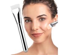 Brosse de fondation plate à plate-forme - Pad de correcteur ultra mince pour le maquillage et la crème liquide | de visage professionnel pour le polissage, le mélange, la poudre de lissage, le f