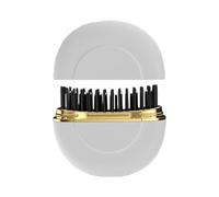 Brosse de formatage fine de voyage avec dents rondes pour arrêter la casse et sécuriser l'action coulissante lisse radio artiste