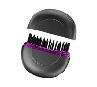 Brosse de formatage fine de voyage avec dents rondes pour arrêter la casse et sécuriser l'action coulissante lisse radio artiste