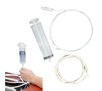 Brosse De Furet Deboucheur, Brosse Nettoyage Deboucheur Canalisation, Kit De Changement d'eau pour Aquarium Mini Siphon À Graviers Brosse De Nettoyage Réutilisable pour Débouchage