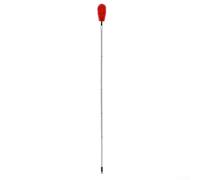 Brosse de gouttière extensible avec tête de brosse flexible et miroir d'inspection pour un nettoyage facile des gouttières au niveau du sol (C)