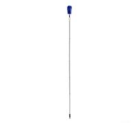 Brosse de gouttière extensible avec tête de brosse flexible et miroir d'inspection pour un nettoyage facile des gouttières au niveau du sol (A)