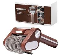 Brosse de Gril Électrique avec Lumière LED, Rouleau Électrique en Acier Inoxydable de 350 TR/Min, Nettoyage sans Poils pour Grilles de Charbon de Bois en Porcelaine À Gaz #1