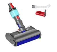 Brosse De Lavage Compatible Avec Les Têtes De Balai Électrique Dyson V7, V8, V10, V11, V15, Humide Et Sèche, Avec Lumière Verte, Nettoie Et Sèche Les Sols Durs