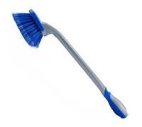 Brosse de Lavage de Voiture, Brosse de Roue et de Garde-Boue, Brosse de Nettoyage de Roues de Voiture, Poils Fins, Antidérapant, Manche Long, Brosse de Nettoyage de Pneus