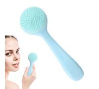 Brosse de lavage du visage en silicone - silicone doux, respectueux de la peau et durable - massage nettoyant doux résultat en profondeur des pores | brosse faciale manuelle pour les soins quotidiens