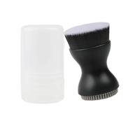 Brosse De Lavage Du Visage - Nettoyant En Silicone | Outil De Beauté Nettoyant Pour Le Visage À Double Extrémité De 2,8 Pouces Pour Femmes, Brosse De Soin Manuelle En Laine De Fibres Douces Pour Spa,
