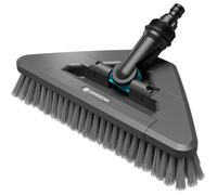 Brosse de lavage manche flex - GARDENA - Souple - Pivotable 360° - Garantie 5 ans