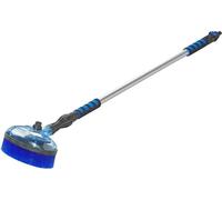 Brosse de lavage manche télescopique 1,21-1,91m avec brosse rotative