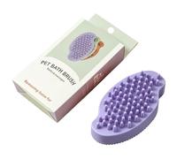 Brosse de Lavage pour Chien,Double Face Toilettage Chat Anti-Perte,Brosse de douche exfoliante canine | Pour Chiots, Chatons, Petite, Moyenne, Grande Race, Massage, Bain, Élimination Poils, Soin