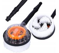 Brosse de lavage rotative avec lance en nylon & poils étanches, pour Kärcher série K