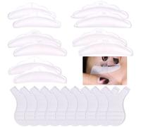 Brosse De Levage De Cils En Forme De Y Peigne 5 Paires Recourbe-Cils En Silicone Outil Applicateur De Cils 10 Pièces