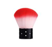 Brosse de manucure professionnelle pour enlever la poussière Fibres non irritantes Pieds de main confortables Outil de nettoyage des ongles à poils doux Pinceau de nettoyage