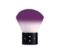 Brosse de manucure professionnelle pour enlever la poussière Fibres non irritantes Pieds de main confortables Outil de nettoyage des ongles à poils doux Pinceau de nettoyage