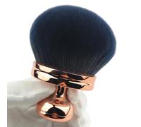 Brosse de maquillage de corps extra pour auto-tannage, 2, 7x3, 4 pouce Rose Gold Self Tanner Brosse avec poils à poil à la fibre outil brossage polyvalent pour la poudre, kabuki, écran solair