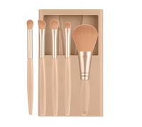 Brosse de maquillage de voyage Ensemble, pinceaux de maquillage de taille de voyage | Brosse de maquillage de taille de voyage avec boîtier et miroir,Fonction complète outil cosmétique portable pour l