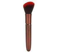 Brosse de Maquillage électrique 10 Engrenages Brosse Cosmétique Réglable pour Femmes (Tête oblique brune)