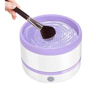Brosse de maquillage électrique : éponge de de teint automatique, outil de nettoyage cosmétique portable compact, organisateur de beauté pour artistes professionnels Co