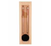 Brosse De Maquillage - Makeup Revolution London - Définir & Mélanger - 3 Pièces - Marron Multicolore