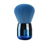 Brosse de maquillage portable avec poils synthétiques doux - Accessoires de manucure pour un voyage facile et une utilisation en salon - Brosse cosmétique en fibre synthétique