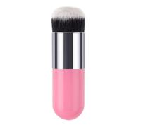 Brosse de maquillage pratique pour le visage - Pinceau cosmétique à dessus plat pour application de crème liquide en poudre