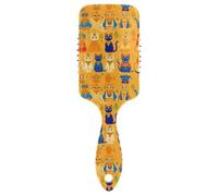 Brosse de massage antistatique style pharaon indien pour chats de style pharaon pour la croissance des poils. Brosse de massage conçue pour la perte de cheveux avec poignée ergonomique cepillo para