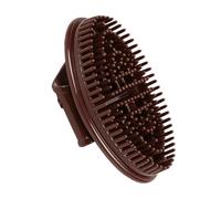 Brosse de massage complet du corps - Outil de peigne de relaxation pour la récupération | Poignée portative avec pression apaisante, poils flexibles, forme adaptée aux contours pour le cou, les bras d