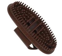Brosse de Massage Corporelle Manuelle, 145g, Café, Compacte | Bras et Hanches, Usage Crème Anti ou Lotion, Prise en Main Facile, Rouleaux Fluides Style Aléatoire