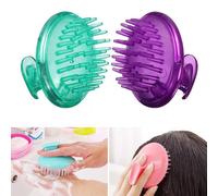 Brosse De Massage Du Cuir Chevelu En Silicone, 1 Pièce, Pour Le Lavage Des Cheveux, Douche, Bain, Spa, Amincissant
