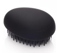 Brosse de massage du cuir chevelu Kent PMB Black Pebble, brosse de douche, brosse d m lante de voyage, brosse pour cuir chevelu antipelliculaire