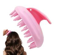 Brosse de massage du cuir chevelu Peigne nettoyant en silicone souple | Brosse de massage du cuir chevelu pour hommes et femmes aux cheveux raides, épais ou bouclés, maison, dor
