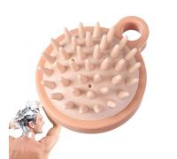 Brosse de massage du cuir chevelu | Rondelle de cuir chevelu | Bush de cheveux | Brosse à cheveux humide et sèche avec poils silicone- Accessoires de douche pour femme, hommes, do