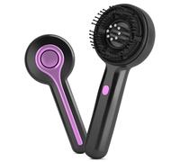 Brosse de massage électrique du cuir chevelu, peigne à tête d'huile à 3 modes, masseur humide et sec avec conception portable, plaisir relaxant avec stimulation douce, outil de soins de la tête, gadge