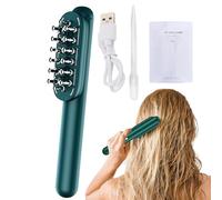 Brosse de massage électrique pour cheveux | Masseur portable en cuir chevelu, peigne électrique de spa capillaire, pour femmes, hommes, filles, voyages, fête, vie quotidienne intérieure