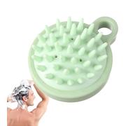 Brosse De Massage En Cuir Chevelu - Scrubber De Shampooing En Silicone Doux, Nettoyant Pour Cheveux Secs Et Mouillés, Détendant Pour La Tête Délicate Et Reposée | Lavage Ergonomique Pour