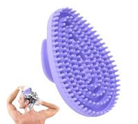 Brosse de massage en silicone pour le corps - Brosse de massage pour shampooing, outil de massage anti-cellulite | Brosse de massage pliable pour relaxation du corps, brosse de massage multifonction