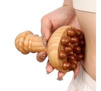 Brosse De Massage Méridien Corps Masseur En Bois Multifonction Avec 12 | Brosse De Massage Méridien Pour Le Ventre Pour Salle De Bain, Douche, Maison, Entraînement, Bras, Épaule, Jambe, Pie