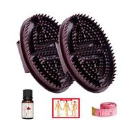 Brosse de massage méridienne | Peigne ergonomique pour le corps | Outil sûr et durable pour anniversaire, Nouvel An, Noël, Pâques | Grattoir de bien-être holistique pour soulager les tensions