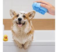 Brosse de massage pour bain avec poils doux, design ergonomique et poignée antidérapante, idéale pour la relaxation et l'exfoliation de la peau.