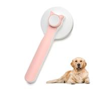 Brosse de massage pour chat qui élimine les nœuds de poils morts | Brosse de massage pour animaux de compagnie pour poils longs ou courts, chatons, chiots, petites et grandes races