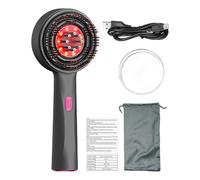 Brosse de massage pour cheveux, applicateur d'huile capillaire et grattoir pour cuir chevelu, utilisation pour une relaxation profonde et une meilleure circulation sanguine, outil de toilettage