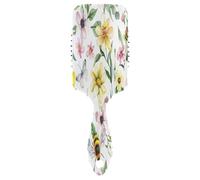 Brosse de massage pour cheveux motif abeilles et fleurs - Peigne démêlant - Peigne pour femme