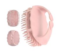 Brosse de massage pour cuir chevelu, masseur de tête pour la croissance des cheveux, brosse à récurer pour cuir chevelu avec poils en silicone doux, brosse exfoliante pour le lavage des cheveux